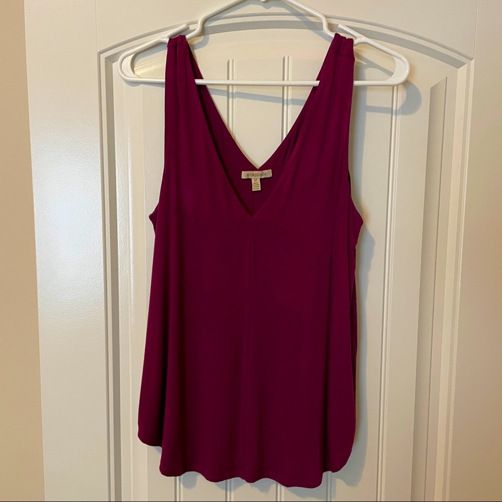 Anthropologie Bordeaux Tank